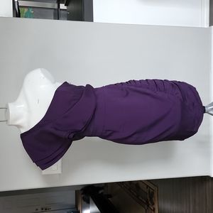 Purple formal dress